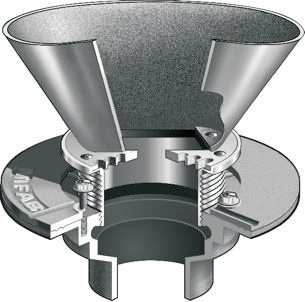 9 Anti-Splash Funnel w/ Strainer